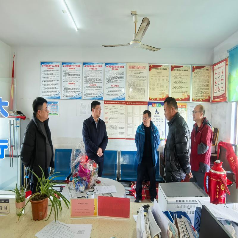 市发展改革委赴谢家集区孤堆回族乡蔡圩村开展春节走访慰问